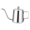 thumbnail image 3 of Hervidor de café con vertido, teteras con cuello de cisne, de cuello de cisne largo, cafetera para acampar, hervidor de café de goteo para 350 ml, 3 of 8