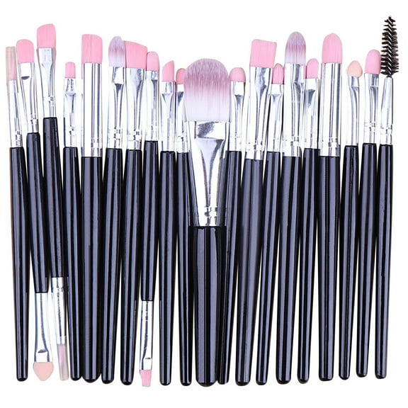 Kokovifyves Makeup Brushes 20PCS Make up Brush Set Blush Foundation Powder Concealer Eyeshadow Brushes Valentine's Day, Xmas Gift Beauty Tools