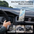 thumbnail image 2 of WWS-Car Mount for MagSafe, Magnetic Phone Holder with Magnetic Tape Ring, Cell Phone Mount for MagSafe Strong Magnet 360° Rotation for Car Air Vent for iPhone 16 Pro Max 15 14 13 12 Plus and MagSafe, 2 of 4