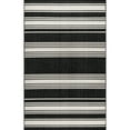 thumbnail image 6 of Romy Striped Indoor/Outdoor Area Rug, 4' x 6', Montana Black, 6 of 9