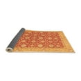 thumbnail image 2 of Ahgly Company Indoor Round Oriental Orange Traditional Area Rugs, 5' Round, 2 of 4