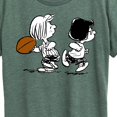 thumbnail image 3 of Peanuts - Marcie Patty Football - Women's Short Sleeve Graphic T-Shirt, 3 of 6