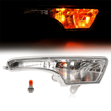 Kojem Right Turn Signal Light for 2013-2018 Nissan Altima Front Bumper Corner Lamp Passenger Side Replacement for 261303TA0A NI2531118 Clear Lens