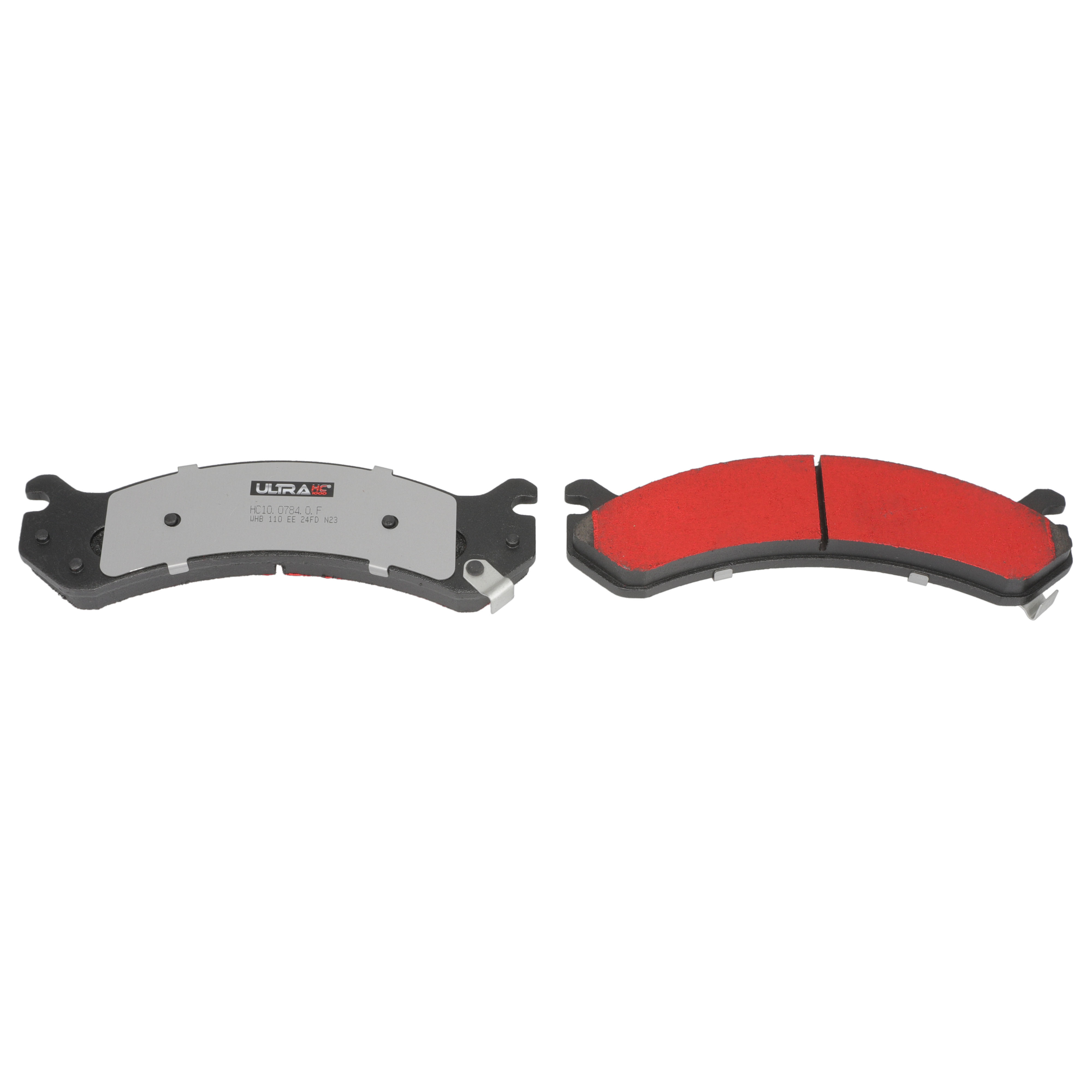 Ultra HC 1000 Brake Pad Set, Front HC10.0784.0.F, Chevrolet Silverado 2500 HD 2006-2001
