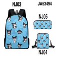 thumbnail image 1 of Bolsas de gran capacidad 3 en 1, mochila Kawaii de Hello Kitty, Sanrio, bolsa escolar para estudiantes, bolso de mano de dibujos animados, regalos colgantes para niños y niñas, 1 of 4