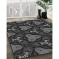 thumbnail image 3 of Ahgly Company Machine Washable Indoor Rectangle Transitional Charcoal Black Area Rugs, 8' x 12', 3 of 7