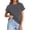 Z27Dark Gray, variant on Womens Oversized Short Sleeve T-Shirts Crew Neck Tops Summer Casual Loose Fit Tees Tunic Shirts Orange L