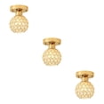 thumbnail image 4 of Bewildely Modern Crystal Ceiling Light Flush for Entryway Aisle Hallway Type1 NO1, 4 of 6