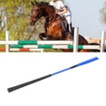 thumbnail image 1 of Premium Patent Leather Horse Whip, 25.6 Inch Riding Crop with Silicone Anti Slip Handle, for Equestrian Training and Competition, 1 of 7
