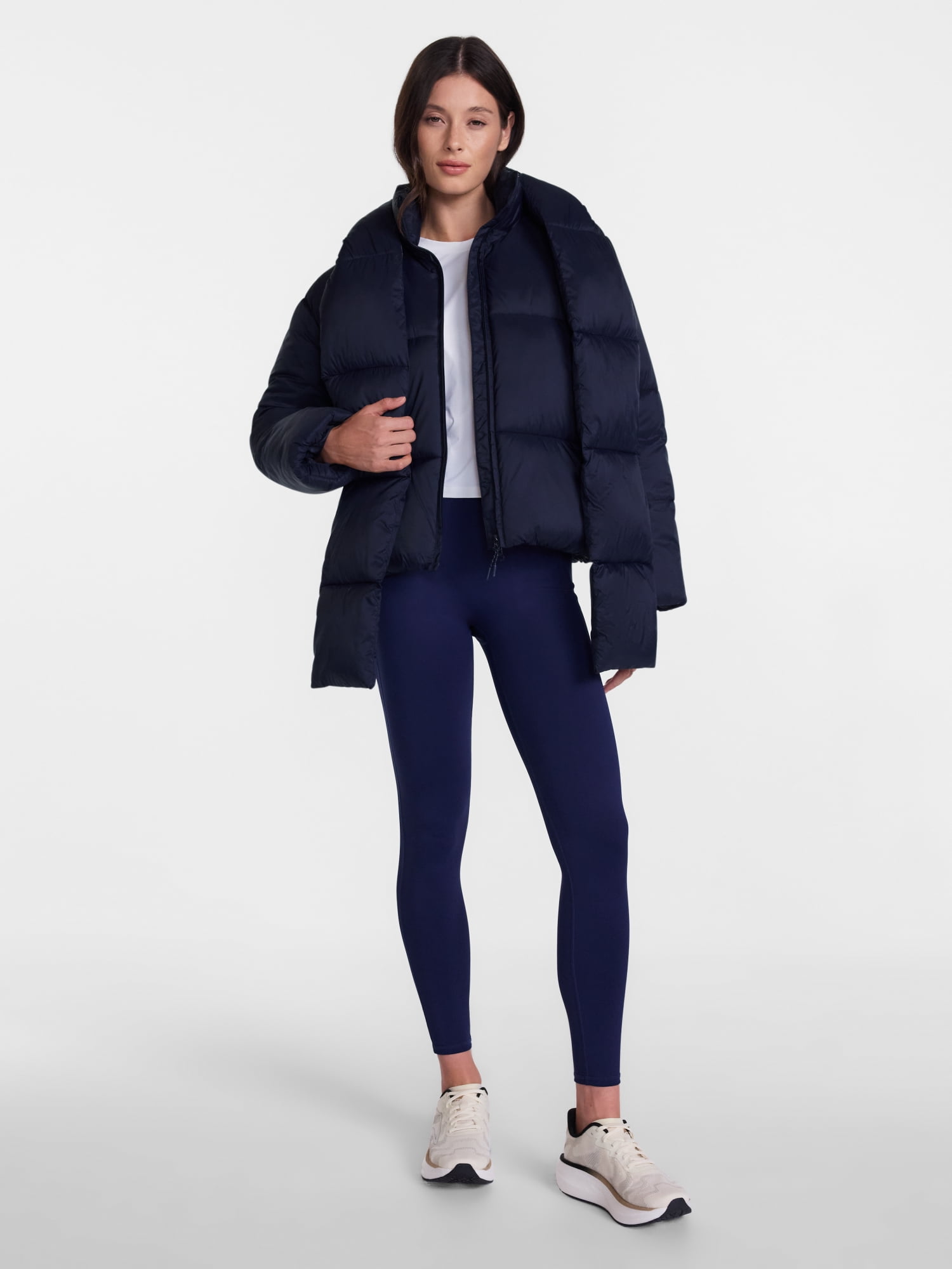 Avia Women's and Women's Plus Water and Wind Resistant Puffer Jacket, Sizes XS-3X