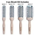 thumbnail image 2 of Olivia Garden EcoHair Thermal Round Bamboo Hair Brush Set, 2 of 6