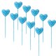 thumbnail image 1 of 10pcs Heart Cane Rattan Light Wedding Christmas Decoración Colgante, 1 of 9