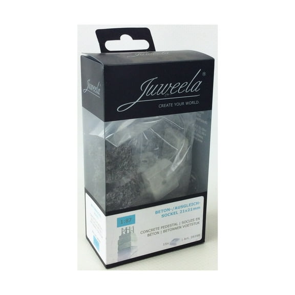 Juweela Scenics Concrete Pedestal 21x21 New