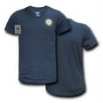 thumbnail image 5 of S21-NAV-NVY-03 Military V-Neck Tee, Navy, Navy, Large, 5 of 5