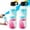Blue, variant on Gender Reveal Confetti Powder Cannon,  Color Blaster Party Popper for Gender Reveal Baby Showers, 2 Pack Smoke Bombs, Party Supplies