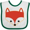 thumbnail image 3 of Inktastic Fox Woodland Animals Boys or Girls Baby Bib, 3 of 4