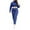 C-Blue183, variant on Sweater Dress For Women Knit Jacquard Turtleneck Long Sleeve Solid Color Slim Fit Maxi Dress (Without Belt) Cozy Dresses