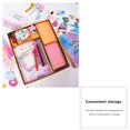 thumbnail image 4 of NAOJIE Journaling Supplies,Crafts for Girls 8-12,Gifts for Teen Girls,Birthday Gifts for Girls,Diy Journal Kit for Girls - 98PCs Diy Journal Set for Tween & Teen Girls,Scrapbook & Diary Supplies Set, 4 of 7