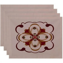 Simply Daisy 18" x 14" Kaleidoscope Geometric Print Placemat