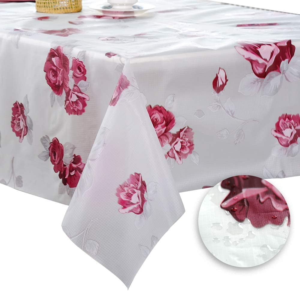 vinyl birthday tablecloth