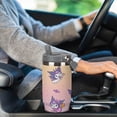 thumbnail image 6 of Kuromi And My Melody 30 Oz Tumbler With Handle And Straw, Stainless Steel Vacuum Travel Mug, Double Wall Vacuum Insulated Tumbler With Lid, Water Bottle for Gifts Party Office Coffee, 6 of 8