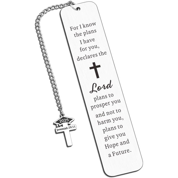 Bookmarks Graduation Gifts for Women Men Him Christian Class of 2025 Book Lovers Gifts Graduate Book Marks Christmas Stocking Stuffer Religious Bible Verse Graduation Students Reading Know Gifts