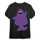 thumbnail image 2 of Funny Grimace Graphic T-Shirt - Men's tee Short Sleeve T-Shirts - Black,Collection, Humorous Cartoon Character Design, Casual Wear for Everyday Tee For Adult, Men, Women, Teen, Teenager, Ado, 2 of 7