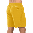 thumbnail image 3 of NORTHYARD Men's Workout Shorts 7 Inch Breathable Athletic Running Hiking Shorts Yellow XL, 3 of 8