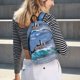 thumbnail image 5 of Disketp Lighthouse in Havana Mochila de Lona Estampada, Mochila Escolar de Viaje Ligera para Estudiantes y Portátil-Medium, 5 of 5