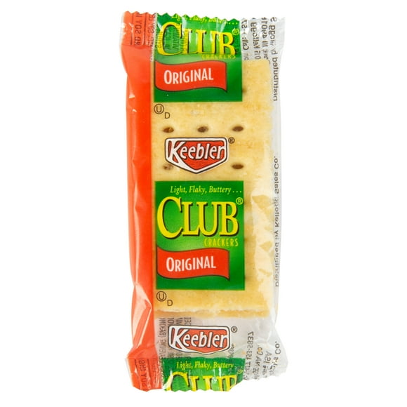 Keebler 2 Paquets de Biscuits Club Originaux - 300/caisse
