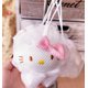 thumbnail image 4 of Kawaii Sanrio Hello Kitty Bath Flower Melody Shower Ball, chica grande, frotando la espalda, muñeca de dibujos animados, envío gratis, 4 of 4