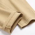 thumbnail image 6 of RIJOPUTY Low Waisted Jeans Low Rise Flare Jeans Boys School Uniform Pants Soccer Clothes for Boys 8-12 Toddler 4t Boys Clothes Kids Clothes 10-12, Yellow 7-8 Years, 6 of 9