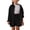 Black, variant on Girls Outfit Sets 2 Piece, Casual Summer Long Sleeve School Kids' Clothing Sets Yellow Size 10-11 T