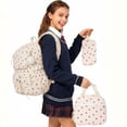 thumbnail image 3 of DAKIMOE School Backpack 3 Sets Corduroy Backpack for Teen Laptop Backpack for Women Middle High School Bookbag Travel Daypack, 3 of 7