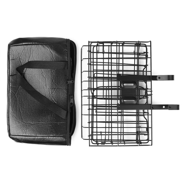 Panier à Vélo Montagne, Panier de Vélo Avant Pliable, Panier de Caisse Amovible pour la Plupart des vélos Pliants - Sport