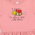 thumbnail image 4 of Inktastic Bee Future Big Sister Girls Toddler Dress, 4 of 5