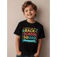 thumbnail image 2 of Girls & Boys "Back To School Cotton Graphic Tees, Back To School Clothes Girls, Black Casual Style Summer Shirts With Fun Back To School Theme, Gift For First Day of School, 2 of 8