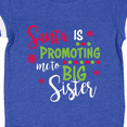 thumbnail image 4 of Inktastic Santa is Promoting Me to Big Sister Girls Baby Bodysuit, 4 of 5