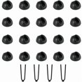 thumbnail image 1 of 20pcs Chair Leg Caps, Hairpin Table Leg Protectors, Silicone Chair Pad, Chair Pads for Dining Table, Coffee Table Legs, 1 of 4