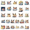 thumbnail image 3 of 50Pcs Anime Pocket Monster EEVEE Decals Popular Classic Anime Stickers Cartoon Waterproof Vinyl Decals for Water Bottle Laptop Guitar Car Luggage Skateboard Manga Gifts for Teens (Eevee), 3 of 6