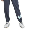 thumbnail image 3 of Nike Womens Pants Plus Jogger Fleece-Lined Loogo Stretch   Blue 2X, 3 of 3