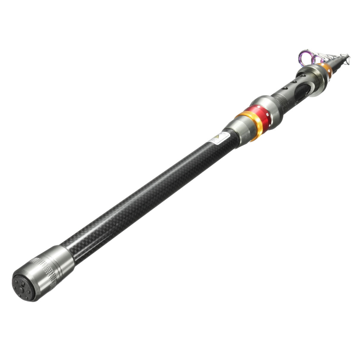 Carbon Fiber Telescopic Pocket Travels Spinning Pole Mini Travel Sea Fishing Rod