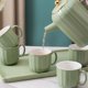 thumbnail image 5 of Juego de ocho piezas de tazas de cerámica for sala de estar, tetera de lujo ligera for el hogar, juego de té, taza de té, regalo exquisito for cualquier ocasión, 5 of 6