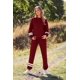 thumbnail image 4 of Conjunto Deportivo PRETTYGARDEN a Rayas Vino Tinto XL, 4 of 8