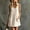 Beige, variant on Morttic Women's Solid Color Sleeveless V Neck Mini Dress – Loose Pockets Casual Vacation Dress for Spring/Summer Beige,S