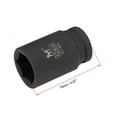 thumbnail image 2 of Uxcell Deep Impact Socket 3/4" Drive 32mm 6Point Chrome Molybdenum Steel Black, 2 of 5