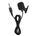 thumbnail image 3 of 3 piezas 04A, micrófono profesional compacto mini de 3,5 mm con conector de rosca y clip para solapa con cable, micrófono amplificador, 3 of 12