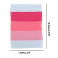 thumbnail image 4 of Unique Bargains 1 Pce Bracelets de Sport Respirants Confortables Blanc Rose Rouge, 4 of 6