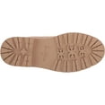 thumbnail image 4 of Sam Edelman Leone Sesame Chunky Block Heel Closed Toe Zipper Combat Ankle Boots (Sesame, 9), 4 of 8