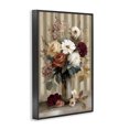 thumbnail image 2 of Stupell Industries Farmhouse Vintage Arrangement with Stripes Black Framed Giclee Art, 12 x 18, by Petals Prints Design, 2 of 8